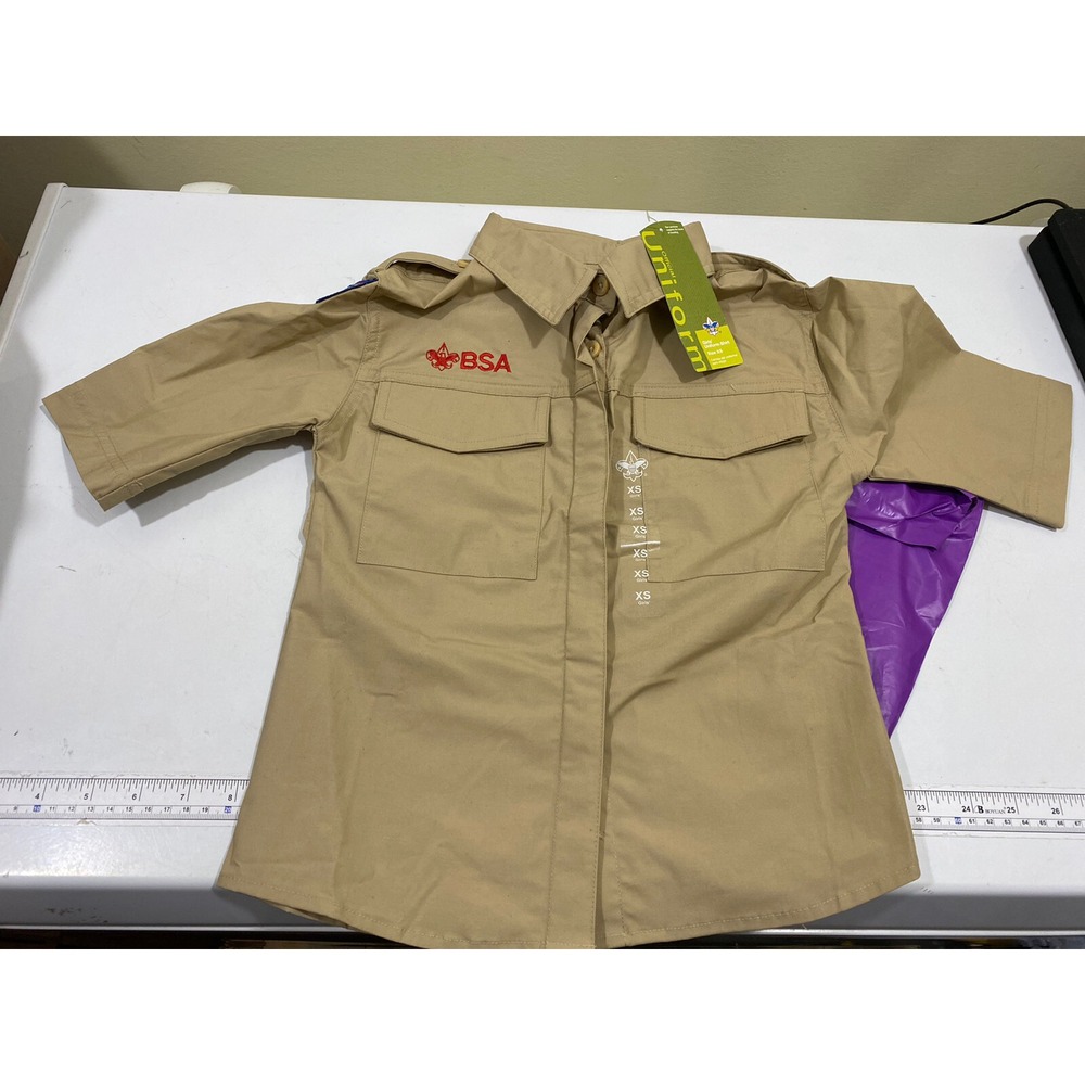 BSA Girls XS Current Style Uniform Shirt NEW K204 $39